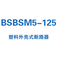 BSBSM5-125塑料外殼式斷路器