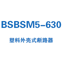 BSBSM5-630塑料外殼式斷路器